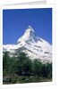 Matterhorn, with snow covered peak, Switzerland, Zermatt by Anonymous