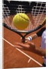 Man playing tennis by Anonymous