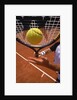 Man playing tennis by Anonymous