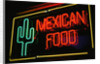 Mexican restaurant neon writing by Anonymous
