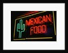 Mexican restaurant neon writing by Anonymous