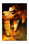 Carlsbad dripstone cave in New Mexico - USA by Anonymous