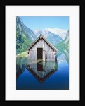 Fisherman's house in the Ober Lake, Bavaria, Germany by Anonymous