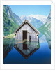 Fisherman's house in the Ober Lake, Bavaria, Germany by Anonymous
