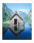 Fisherman's house in the Ober Lake, Bavaria, Germany by Anonymous