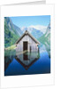 Fisherman's house in the Ober Lake, Bavaria, Germany by Anonymous