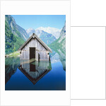 Fisherman's house in the Ober Lake, Bavaria, Germany by Anonymous