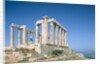 Poseidon Temple in the Sounion National Park, Greece, Attica by Anonymous