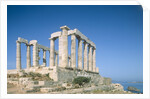 Poseidon Temple in the Sounion National Park, Greece, Attica by Anonymous