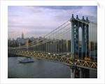 Brooklyn Bridge and Manhattan by Anonymous