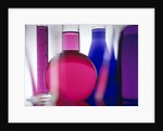 Beakers filled with liquid by Anonymous