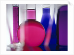Beakers filled with liquid by Anonymous