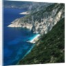 Steep coast on Kefalonia, Greece by Anonymous
