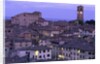 Anghiari at twilight, Vitaleta, Tuscany, Italy by Anonymous