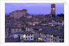 Anghiari at twilight, Vitaleta, Tuscany, Italy by Anonymous