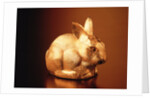 Golden Easter bunny by Anonymous