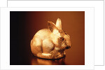 Golden Easter bunny by Anonymous