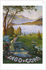 Lago di Como Poster by Elio Ximenes
