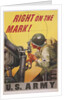 Right on the Mark! Army Recruitment Poster by Anonymous