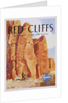 Red Cliffs Poster by Elms by Anonymous