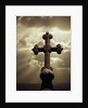 Sunbeams Backlighting Cross by Anonymous