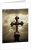Sunbeams Backlighting Cross by Anonymous