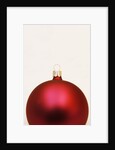 Red Christmas tree decorations by Anonymous