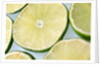 Limes in slices by Anonymous