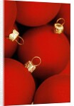 Christmas baubles by Anonymous