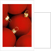 Christmas baubles by Anonymous