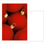 Christmas baubles by Anonymous