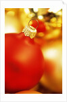 Christmas baubles by Anonymous