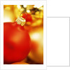 Christmas baubles by Anonymous