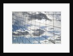 Sky seen through suspension cables by Anonymous