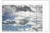 Sky seen through suspension cables by Anonymous