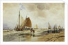 Beach at Schevingen, Holland by Thomas Hardy Bush