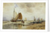 Beach at Schevingen, Holland by Thomas Hardy Bush