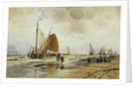 Beach at Schevingen, Holland by Thomas Hardy Bush