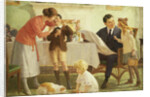 Leaving for School by Percy Tarrant