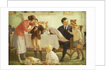 Leaving for School by Percy Tarrant