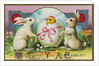 To Greet You at Easter Postcard by Anonymous