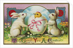 To Greet You at Easter Postcard by Anonymous