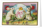 To Greet You at Easter Postcard by Anonymous