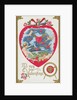 To My Valentine Postcard with Cupids and Hearts by Anonymous