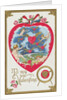 To My Valentine Postcard with Cupids and Hearts by Anonymous