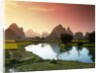 Fishing on the Li River by Anonymous