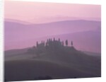 House at dawn in the Tuscany by Anonymous