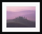 House at dawn in the Tuscany by Anonymous