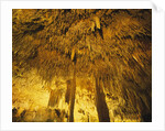 Stalactities on Ceiling of Damlatas Cavern by Anonymous