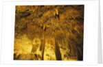 Stalactities on Ceiling of Damlatas Cavern by Anonymous